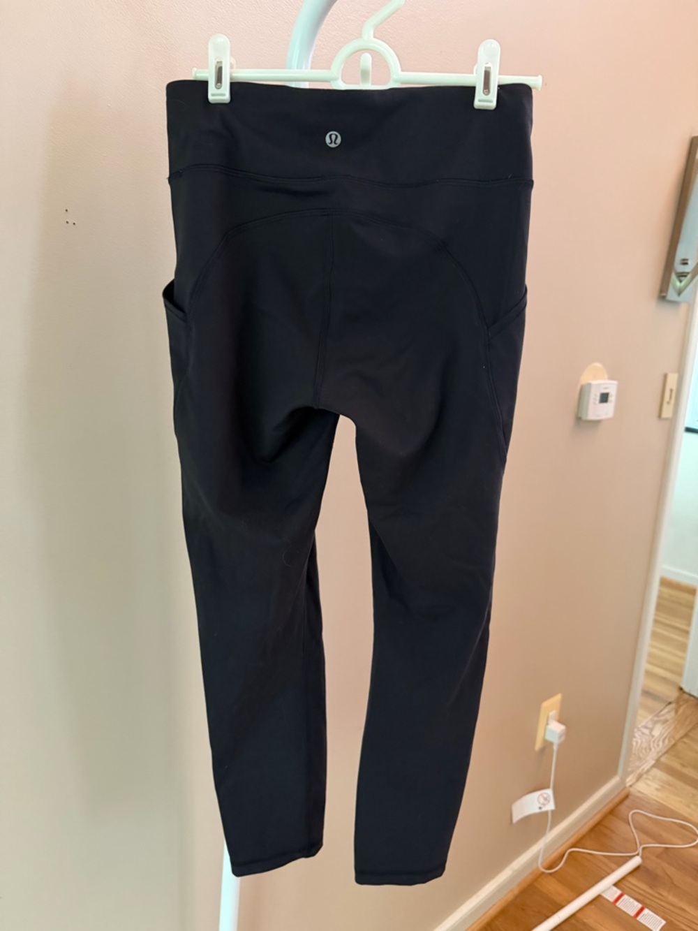 lululemon athletica Black High-Rise Leggings with Side Pocket